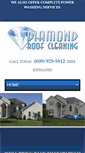 Mobile Screenshot of diamondroofcleaning.com